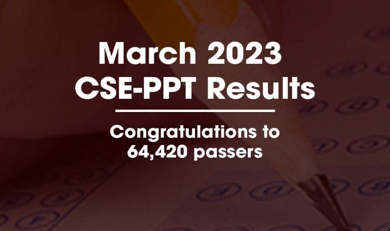 March 2023 CSE PPT Results